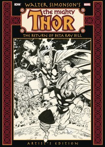WALTER SIMONSON THOR RETURN OF BETA RAY BILL ARTIST ED HC