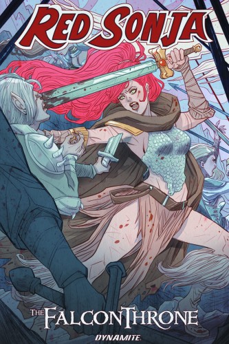 RED SONJA FALCON THRONE TP (9781524101152)