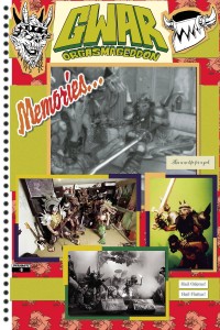 GWAR ORGASMAGEDDON #3 (OF 4) CVR C SCRAPBOOK