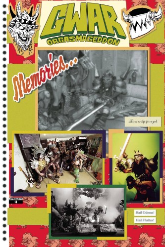 GWAR ORGASMAGEDDON #3 (OF 4) CVR C SCRAPBOOK