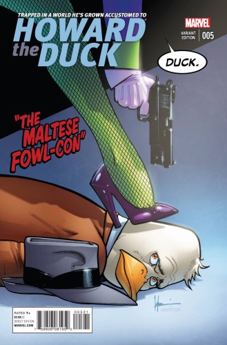 HOWARD THE DUCK #5 CHAYKIN VAR