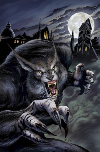 VAN HELSING VS THE WEREWOLF #1 CVR D OTERO