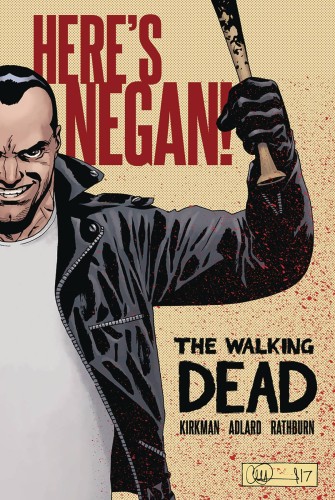 WALKING DEAD HERES NEGAN HC (9781534303270)