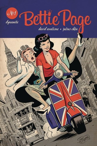 BETTIE PAGE #1 CVR B CHANTLER