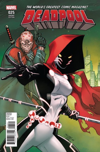 DEADPOOL #25 LIM VAR