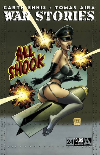 WAR STORIES #24 GOOD GIRL NOSE ART CVR