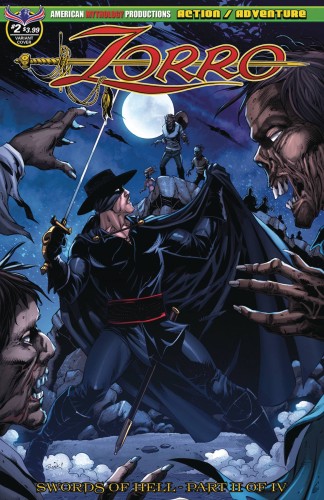 ZORRO SWORDS OF HELL #2 BONK THE DEAD RISE CVR