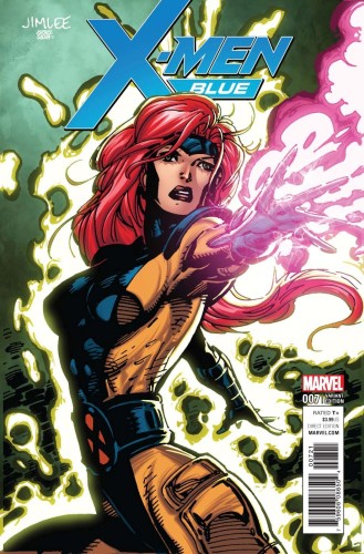 X-MEN BLUE #7 X-MEN CARD VAR