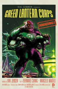 GREEN LANTERN CORPS #40 MOVIE POSTER VAR ED
