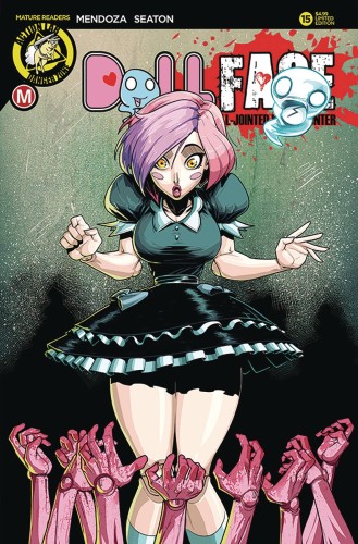 DOLLFACE #15 CVR C FEDERHENN PIN UP