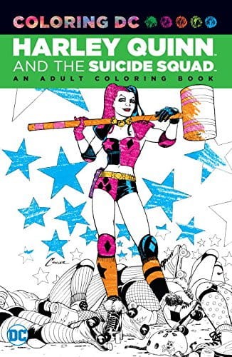 HARLEY QUINN & THE SUICIDE SQUAD AN ADULT COLORING BOOK TP (9781401270056)