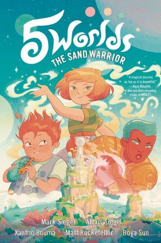 5 WORLDS HC GN VOL 01 SAND WARRIOR (9781101935866)