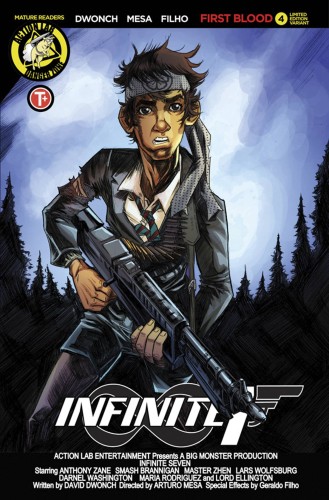 INFINITE SEVEN #4 CVR B MESA MOVIE POSTER
