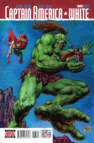 CAPTAIN AMERICA WHITE #3 (OF 5) FABRY KIRBY MONSTER VAR