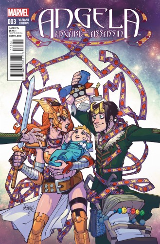 ANGELA ASGARDS ASSASSIN #3 LAFUENTE VAR