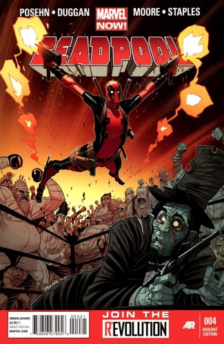 DEADPOOL #4 MOORE VAR NOW