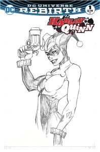 HARLEY QUINN #1 ASPEN B&W VAR SET
