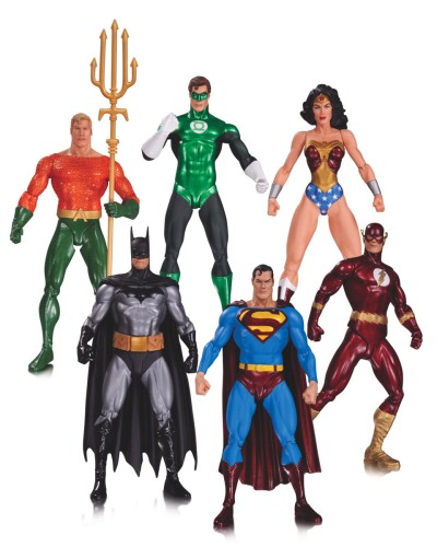 ALEX ROSS JUSTICE LEAGUE ACTION FIGURE 6 PACK