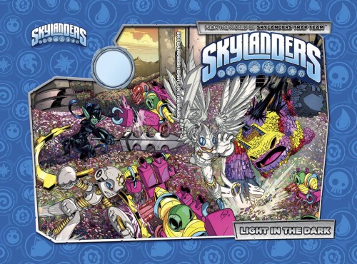 SKYLANDERS LIGHT IN THE DARK HC (9781631405204)