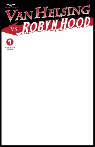 VAN HELSING VS ROBYN HOOD #1 (OF 4) E CVR BLANK SKETCH