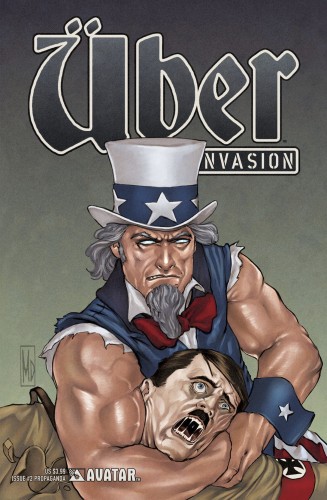 UBER INVASION #2 PROPAGANDA POSTER CVR