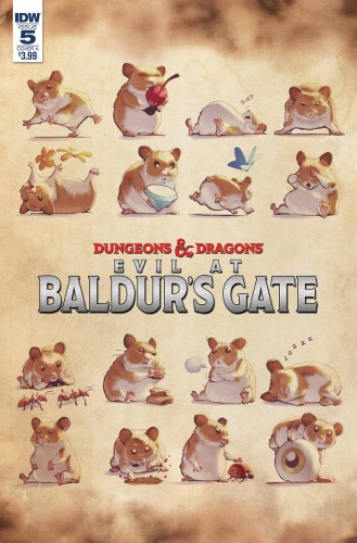 DUNGEONS & DRAGONS EVIL AT BALDURS GATE #5 CVR A DUNBAR