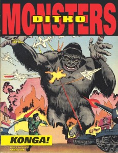 STEVE DITKO MONSTERS HC VOL 02 KONGA