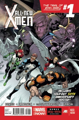 ALL NEW X-MEN #22,NOW 50TH ANNIV IMMONEN POSTER VAR
