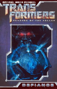 TRANSFORMERS REVENGE FALLEN MOVIE PREQUEL DEFIANCE TP