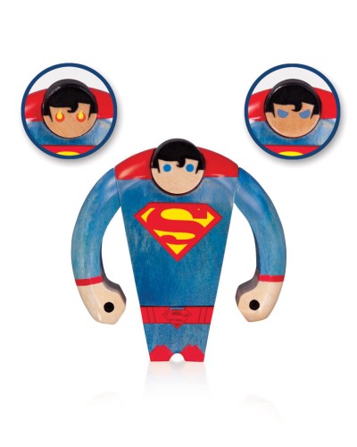 DC COMICS SUPERMAN WOOD FIGURE