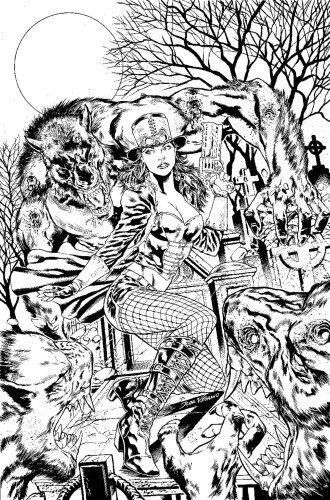 VAN HELSING VS THE WEREWOLF #4 CVR B VITORINO