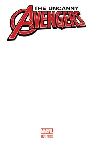 UNCANNY AVENGERS #1 BLANK VAR
