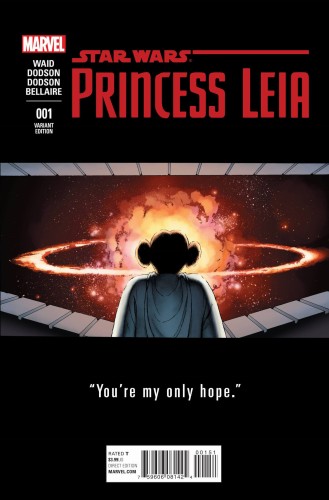 PRINCESS LEIA #1 (OF 5) CASSADAY TEASER VAR