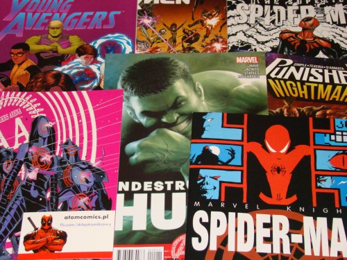 PACZKA 10 KOMIKSÓW AMERYKAŃSKICH MARVEL COMICS
