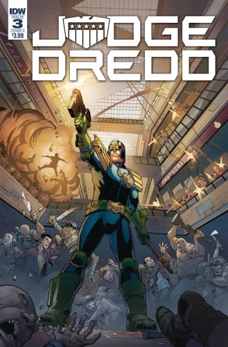 JUDGE DREDD UNDER SIEGE #3 (OF 4) CVR A DUNBAR