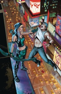 GFT ROBYN HOOD I LOVE NY #10 (OF 12) CVR B RIVEIRO