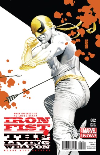 IRON FIST LIVING WEAPON #2 JONES VAR