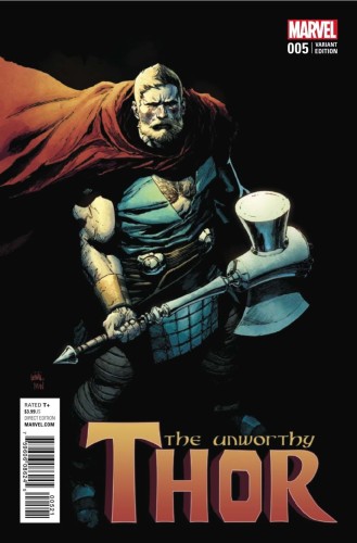 UNWORTHY THOR #5 (OF 5) YU VAR