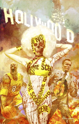 HOLLYWOOD ZOMBIE APOCALYPSE #1 (OF 2) B COVER SUYDAM