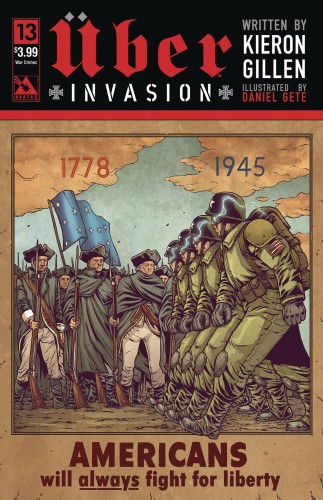 UBER INVASION #13 PROPAGANDA POSTER CVR