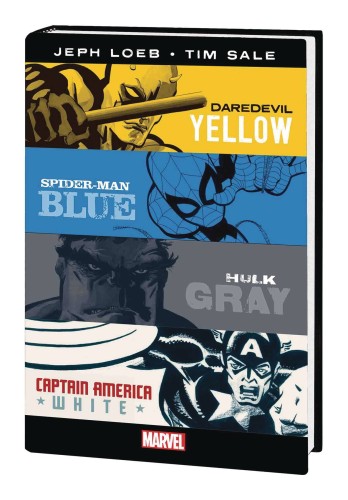 JEPH LOEB TIM SALE YELLOW BLUE GRAY & WHITE OMNIBUS HC (9781302914059)