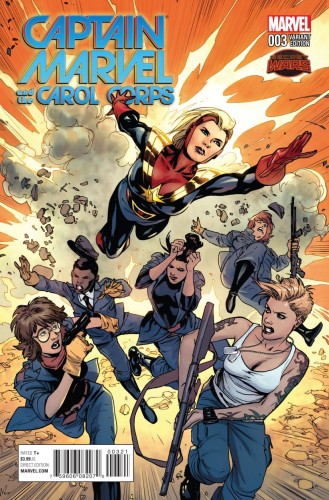 CAPTAIN MARVEL AND CAROL CORPS #3 LUPACCHINO VAR SWA