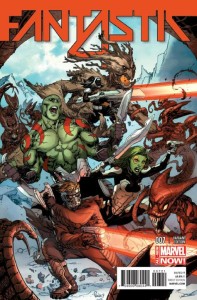 FANTASTIC FOUR #7 GOTG RENAUD VAR SIN
