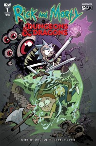 RICK & MORTY VS DUNGEONS & DRAGONS #1 (OF 4) CVR A LITTLE