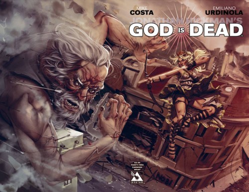 GOD IS DEAD #32 CARNAGE WRAP CVR