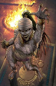 GFT VAN HELSING VS THE MUMMY OF AMUN RA #5 (OF 5) CVR D METCALF