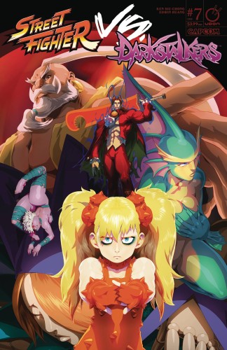 STREET FIGHTER VS DARKSTALKERS #7 (OF 8) CVR B CRUZ