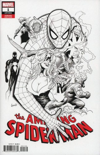AMAZING SPIDER-MAN #1 PARTY SKETCH VAR