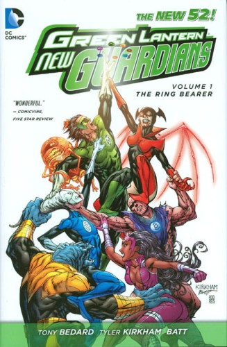GREEN LANTERN NEW GUARDIANS HC VOL 01 RING BEARER (9781401237073)