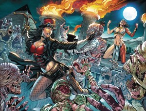 GFT VAN HELSING VS THE MUMMY OF AMUN RA #6 (OF 6) CVR B LIMA CONNECTING